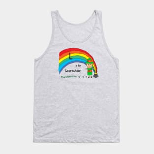 L is for Leprechaun Tank Top